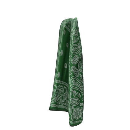 Green Pocket Bandana