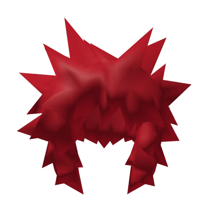 Short Red Spiky Hair