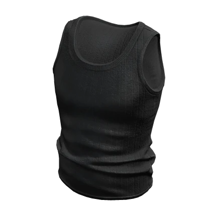 y2k Black Tank Top