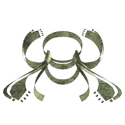 Soft Green Ancient Flowing Shawl