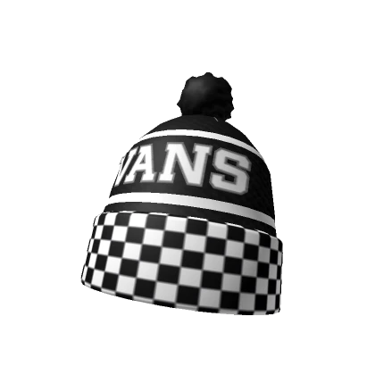 Vans Black-White Checkerboard Spirit Beanie