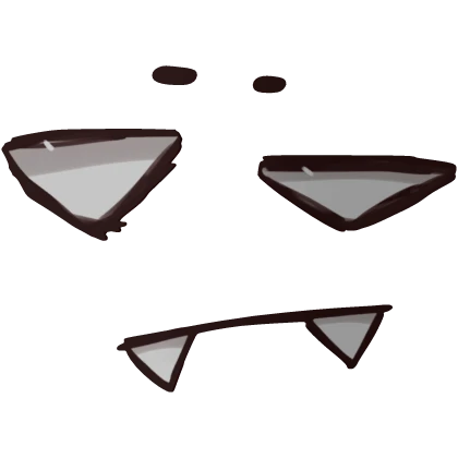 😒 :/ Silly Annoyed Toony Emo Face