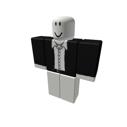 White Button Up w/ Black Suit [+]