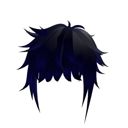 Kris Choppy Scene Emo Hair (Blue)