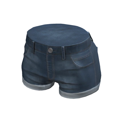 adidas Stone Wash Turn-Up Denim Shorts