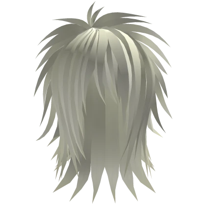 unkept emo gothic scene hair  