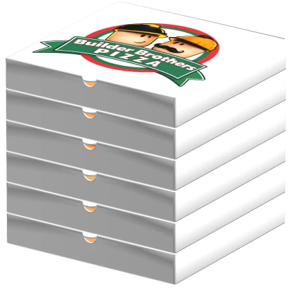 [🍅] Pizza Place Pizza Box Stack