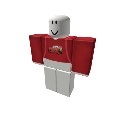 lightning mcqueen matching crop top