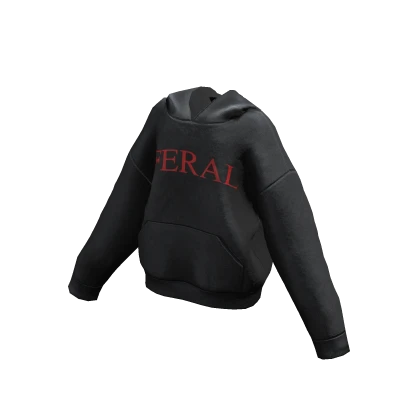 Oversized Graphic Hoodie (Feral)
