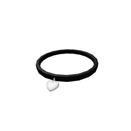 Black Heart Choker Necklace