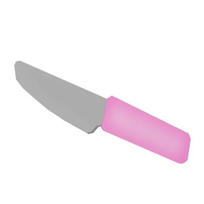 Pink Knife Hair Clip