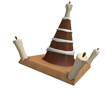 Chocolate Birthday Cone Cake w/ Vanilla