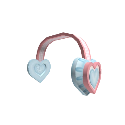 Kawaii Heart Headphones