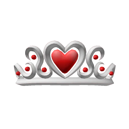 Red Heart Princess Tiara