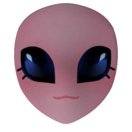 Chibi Alien Mask (Pink)