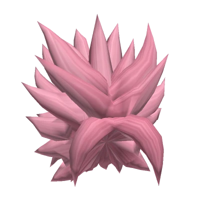 Pink Spiky Hair