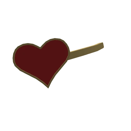 Valentine Heart Hair Pin