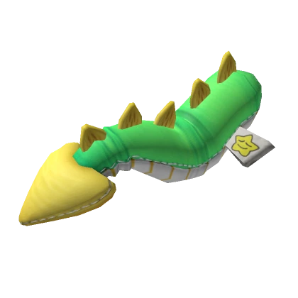 Green Plush Dragon Tail