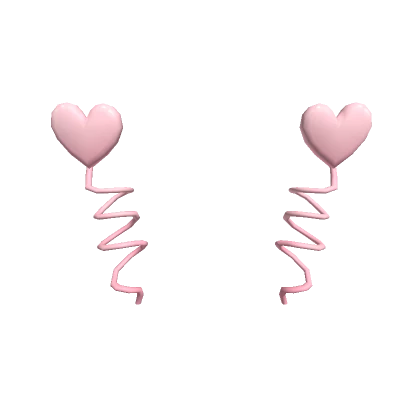 Pink Heart Cute Boppers