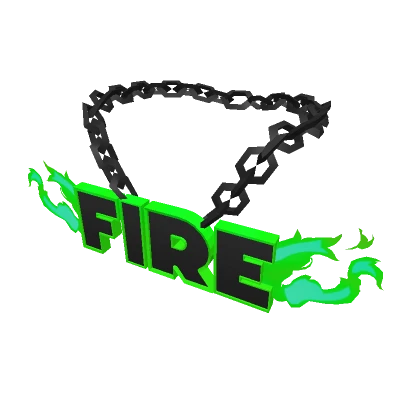 6̶5̶R$ Green Fire Bling