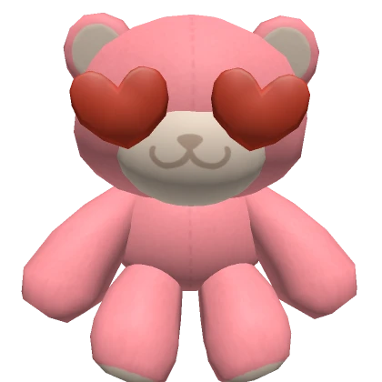 Pink bear Plushie