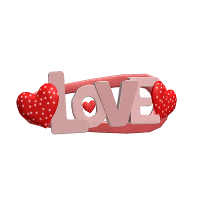 "LOVE" Hair Clip