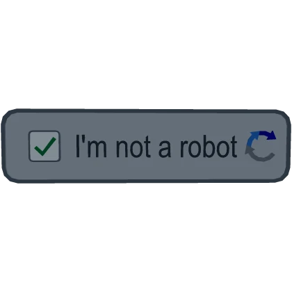 Not a robot (Captcha)