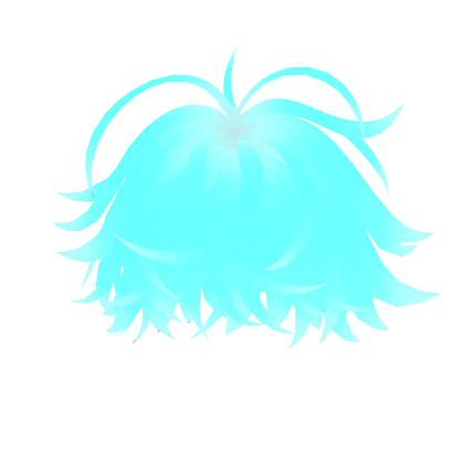 Glowing Aqua Mermaid Anime Boy Shaggy