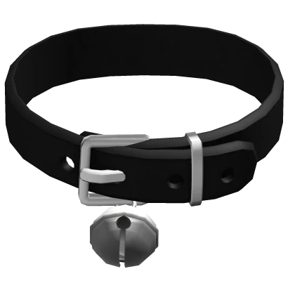♡ : kawaii black belt bell choker collar 3.0