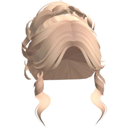 Messy Baddie Y2K Bun (Blonde)