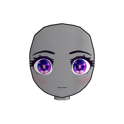 Idol head (purple)