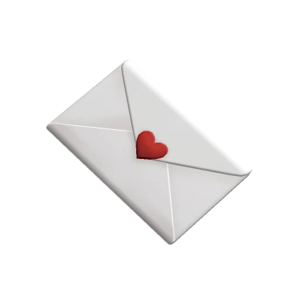 Heart Love Letter (Red)