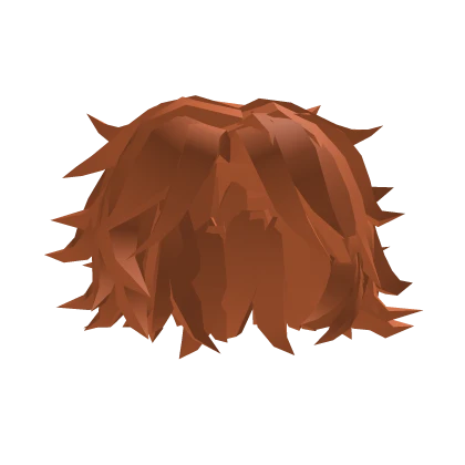 Short messy hair - Orange 