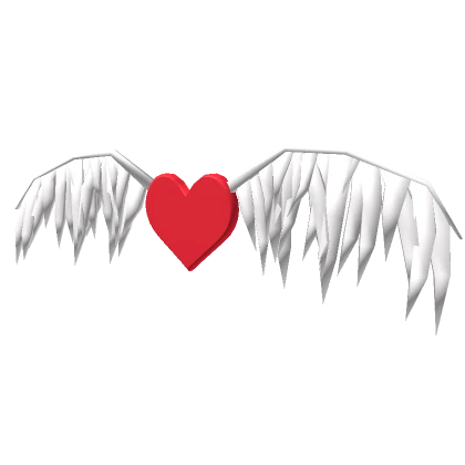 White-Winged Red Heart