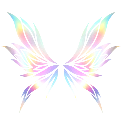🌈 ✨ Light Rainbow Fairy Wings
