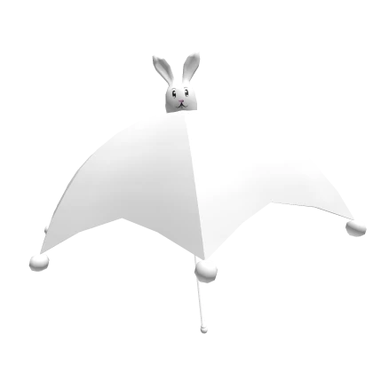 White bunny umbrella