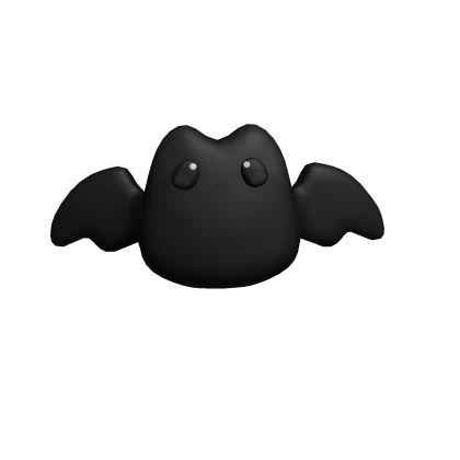 ୨୧: kawaii spooky baby bat clip