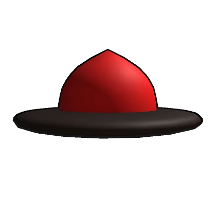 Cartoony Red Drill Sergeant Hat