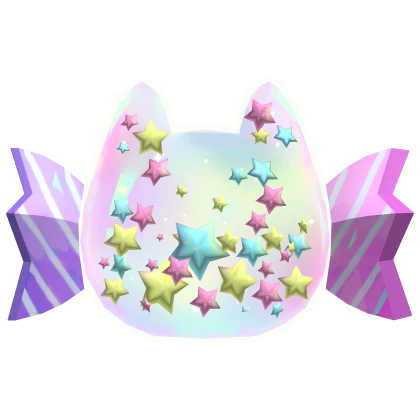 Cute Star Kitty Candy Halloween