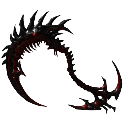 Black Goth Vampire Scythe [PBR]