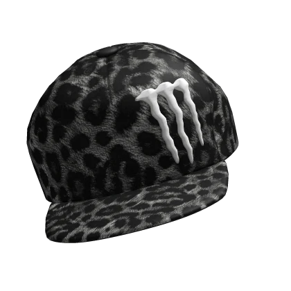 Dark Cheetah Print MONSTER Cap