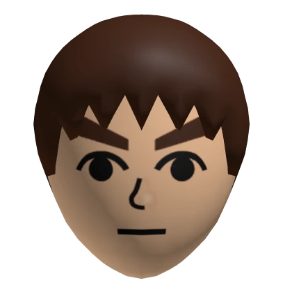 🎮 Wii Mii Default Boy Rii Head 