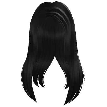 Dreamy Long Straight Hair - Black