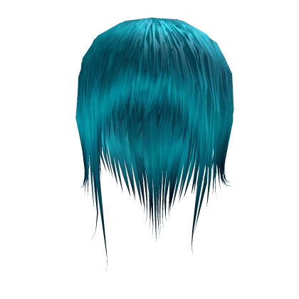Cyan Wispy Long Vkei Hair