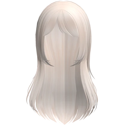 cute girly full long nerdy haircut in blonde