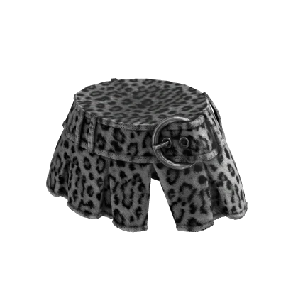 snow leopard skirt