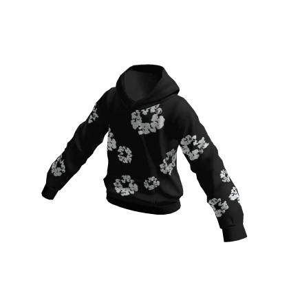 D Tears Black hoodie