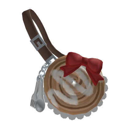 Sweet mori kei igari chocolate Cinnamon roll bag