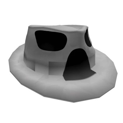 Ghostly diamond fedora (Transparent)