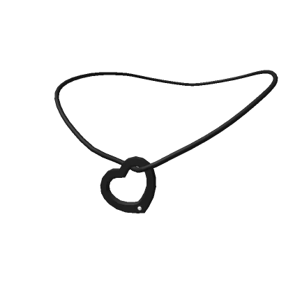 Black Heart Necklace (3.0)